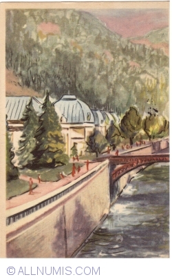Băile Herculane - The Pavilion of the Bathing establishments (1960)