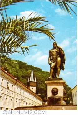 Image #1 of Băile Herculane - Statue of Hercules (1968)