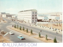 Image #1 of Ulan Bator - Ulaanbaatar (Улаанбаатар) - Șoseaua Păcii (1965)