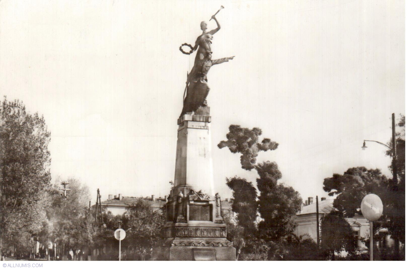 Olteniţa - The Heroes Monument, Olteniţa - Romania - Postcard - 32652