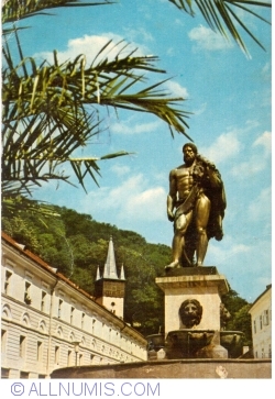 Băile Herculane - Statue of Hercules (1971)