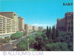Baku (Bakı, Бакы, Баку) - Strada Gadjibekov (1985)