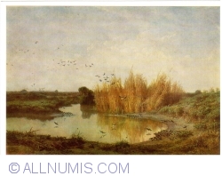 Hermitage - Filippo Palizzi - Landscape with Swallows (1987)