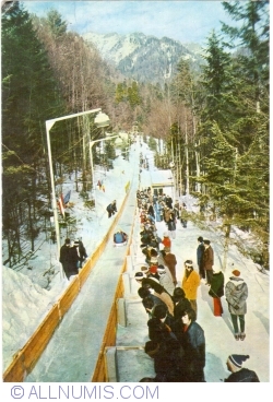 Sinaia - The Bobsleigh track (1978)