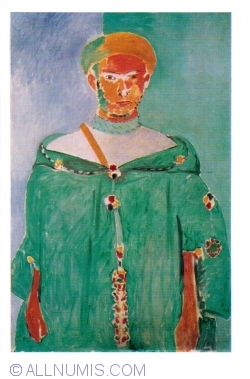 Hermitage - Henri Matisse - Moroccan dresed in vert (1969)