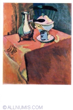 Hermitage - Henri Matisse - Crockery on a Table (1969)