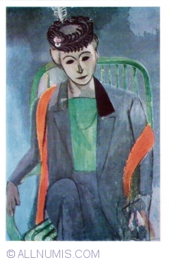 Image #1 of Ermitaj - Henri Matisse - Portretul doamnei Matisse (1969)