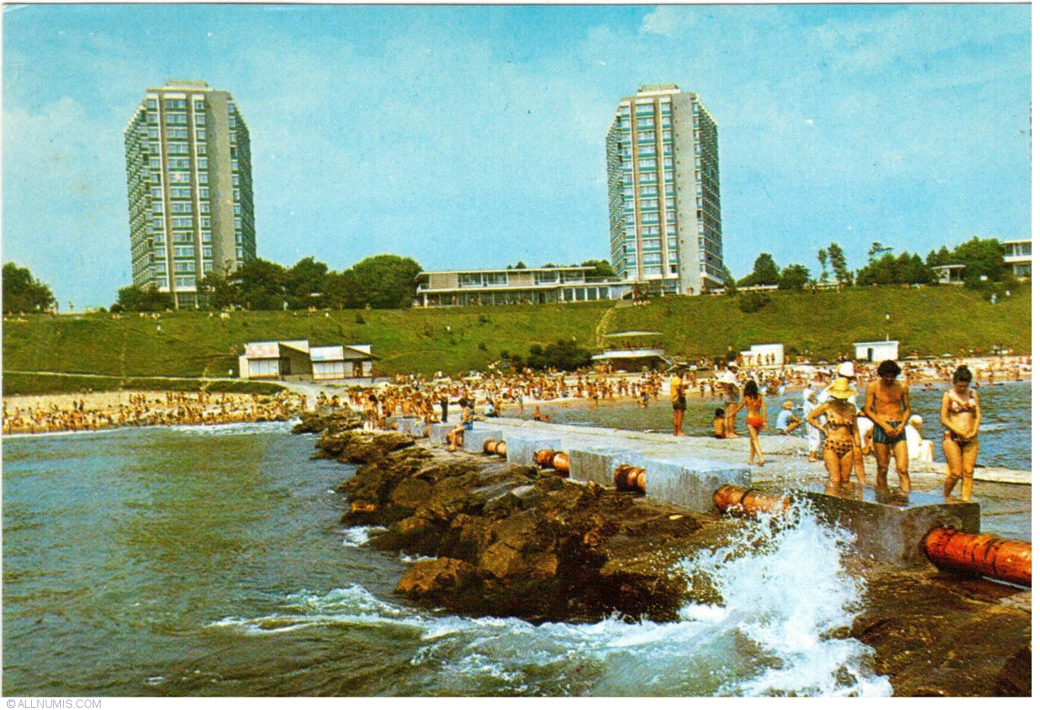 Eforie Nord View Eforie Romania Postcard 30005
