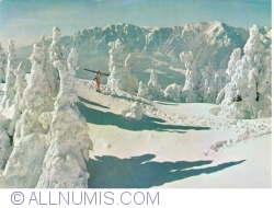 Predeal - Vedere spre Munții Bucegi (1975)
