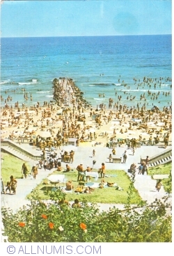 Image #1 of Eforie Sud - Vedere de pe plajă (1980)