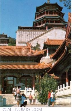 Beijing - Palatul de vară (颐和园) - Pavilionul miresmei lui Budha