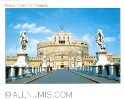Rome - Castel Sant'Angelo - Mausoleum of Hadrian (Castel Sant'Angelo - Mole Adrianorum)