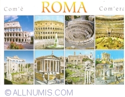 Roma - Colosseum și Forul Roman (Il Colosseo e Il Foro Romano)