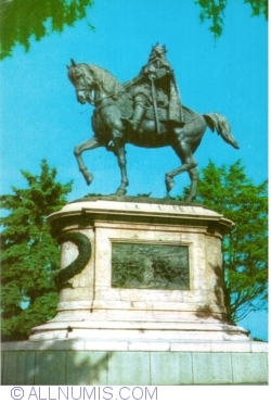 Iași - Statuia lui Ștefan cel Mare (1971)