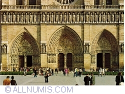 Image #1 of Paris - Notre Dame. Portalurile (Les Portails)