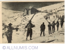 Image #1 of Bucegi Mountains - Cottage of the Labour Confederation „Vârful cu dor” (1950)