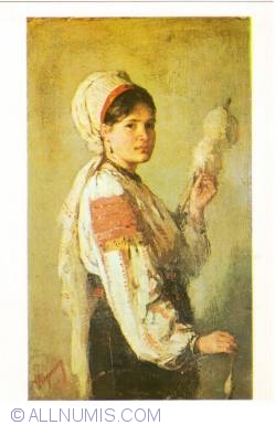 Image #1 of Nicolae Grigorescu - Peasant Woman purring