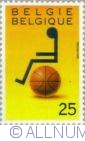 25 Francs 1990 - Wheelchair-Basketball