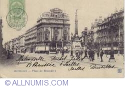 Image #1 of Brussels-Place de Broukere 1906