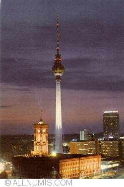 Berlin - Turnul de televiziune din Berlin (Berliner Fernsehturm) (1980)