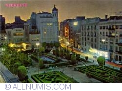 ALBACETE - Plaza Caudillo at night- E.PARIS 570