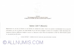 Sabine 1,20 Francs - Toumi