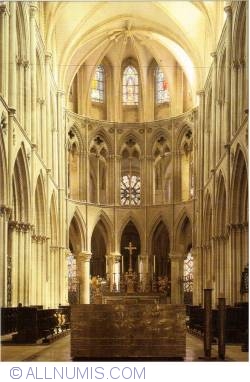 Caen - The Abbaye aux Hommes. Church (L'abbaye aux Hommes. L'église)