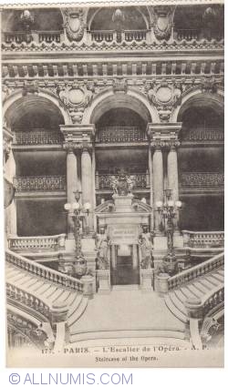 Paris - The Palais Garnier Grand Staircase - Papeghin 177