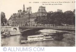 Image #2 of Paris - L'Hotel de ville et pont Arcole - papeghin 182