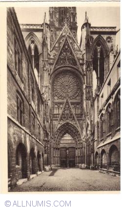Image #1 of Rouen - Catedrala - Portalul Librarilor (La Cathédrale - Le portail des Libraires)
