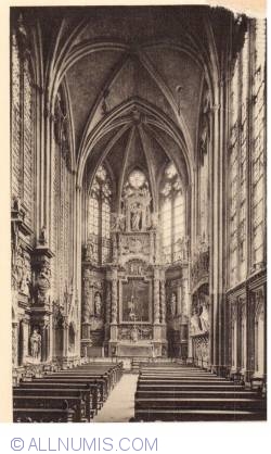 Rouen - Catedrala - Capela Fecioarei (La Cathédrale - La chapelle de la Vierge)