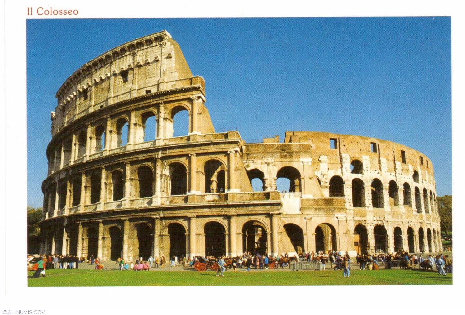 Rome - Colosseum (Il Colosseo), Rome - Colosseum (Il Colosseo) - Italy