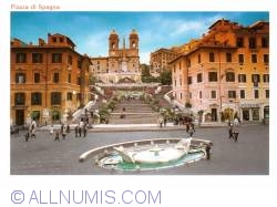 Image #2 of Rome - The Spanish Steps, seen from Piazza di Spagna