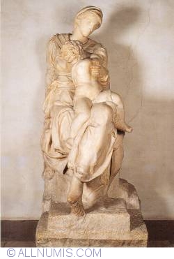 Image #2 of Florence - Medici Chapel. Michelangelo - "Madonna and Child" (1998)