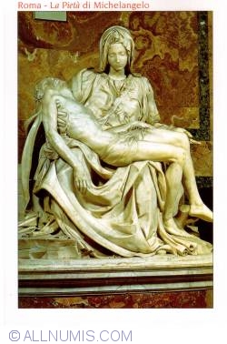 Roma - Sculptura „Pietà” de Michelangelo