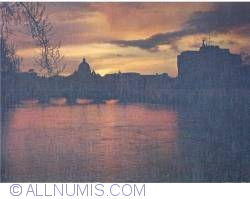 Image #1 of Rome - Ponte Sant'Angelo at night