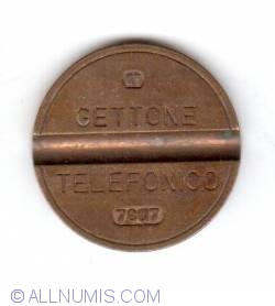 Gettone telefonico 7607 July UT