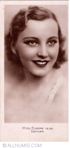 Image #1 of Miss Europa - 1932 - Danemarca