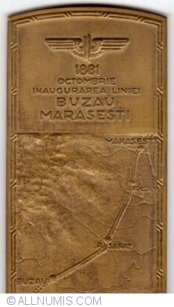 60th anniversary railway line Buzau-Marasesti