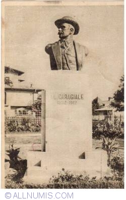 Ploiesti - Statue of I. L. Caragiale