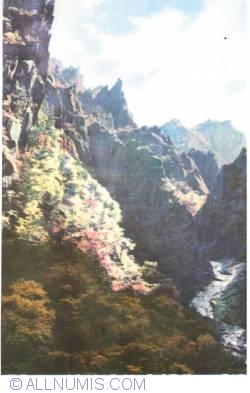 DPR of Korea - River in a valley