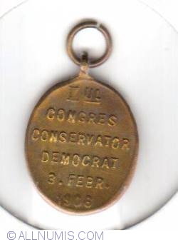TAKE IONESCU - 1908 - I CONGRES CONSERVATOR DEMOCRAT