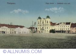 Image #1 of TIMISOARA-Piata Unnirei-Cathedral Rom-1926