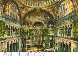 Istanbul - Hagia Sophia (Ayasofya). Interior