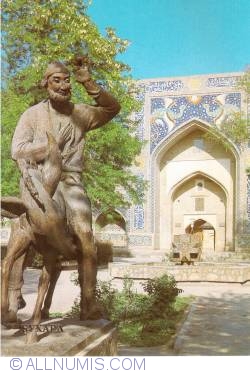 Image #1 of Bukhara - Khodja Nasreddin monument (1983)