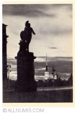 URSS - LENINGRAD - 1964 - 240 - MONUMENTUL LUI A.V.SUVOROV