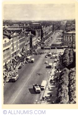 URSS - LENINGRAD - BULEVARDUL NEVSKY