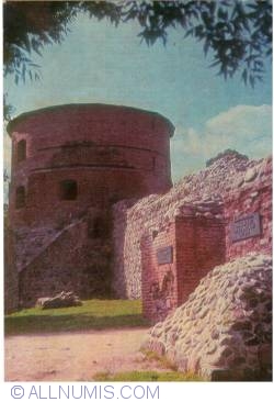 Trakai - The entrance into the inner yard of the castle (1974)