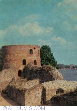 Trakai - Ruins of the defence wall (1974)