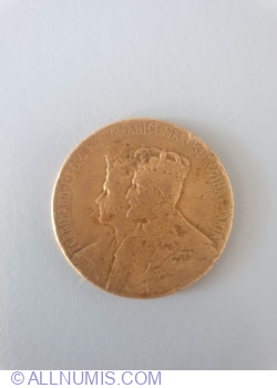 Image #1 of Medalie Regele Ferdinand I si Regina Maria - Expozitia Generala a Basarabiei - sept 1925